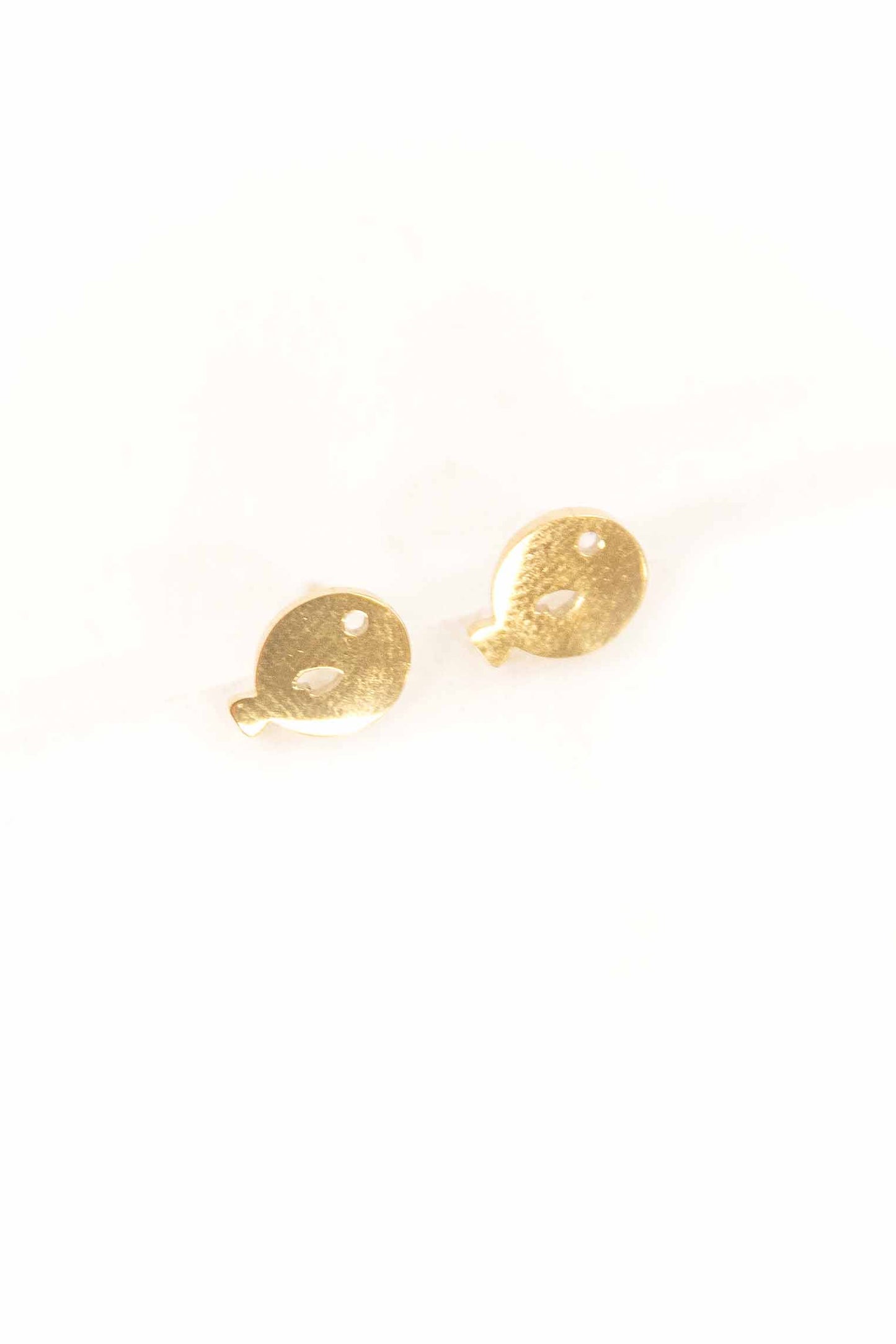 Balloon Stud Earrings | Gold