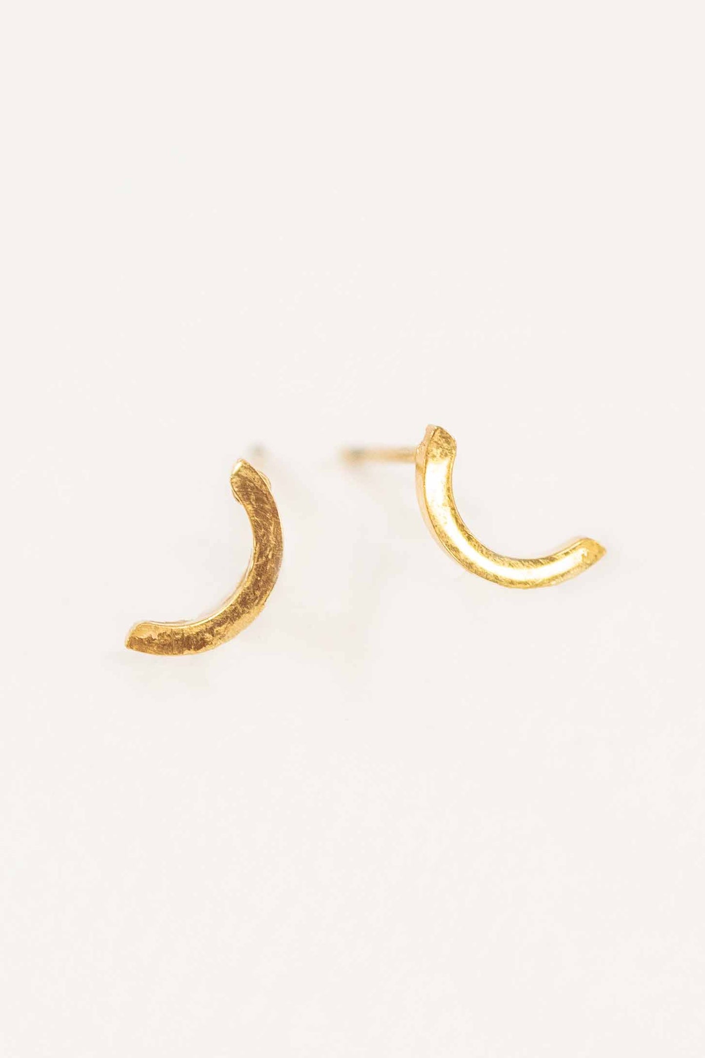 Nood Stud Earrings | Gold