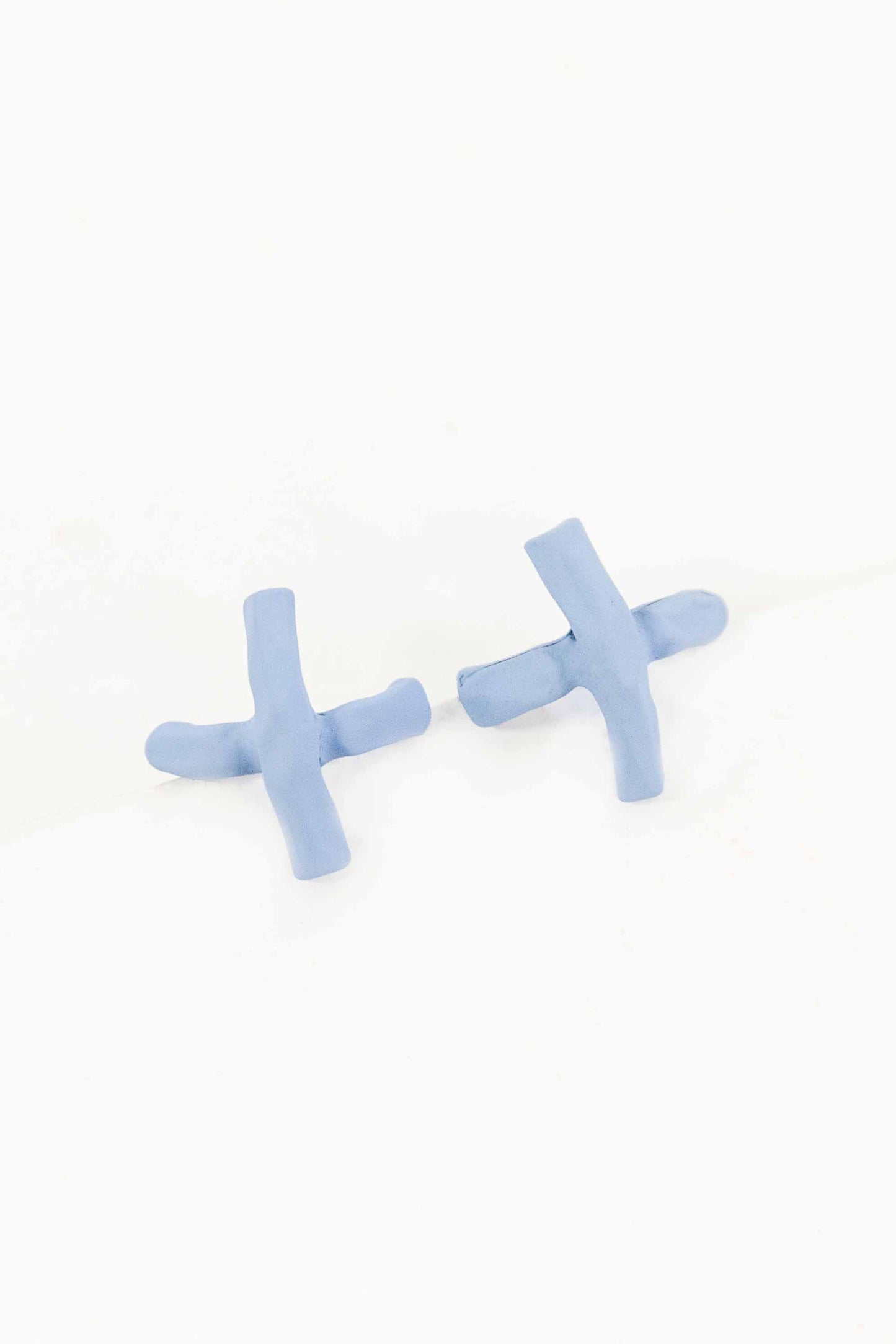 Tic Tac Toe Earrings | Blue