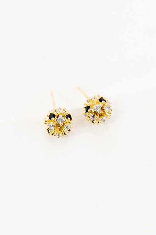 Stone Bunch Stud Earrings