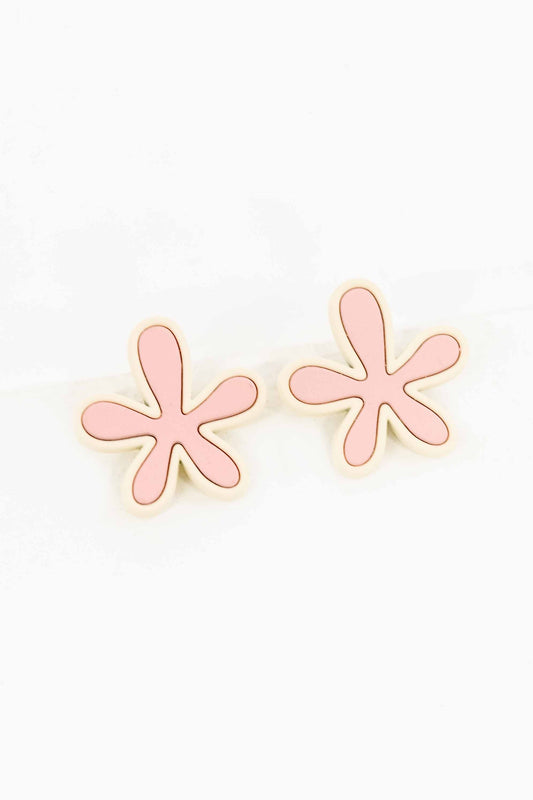 Flower Cloud Earrings | Pink