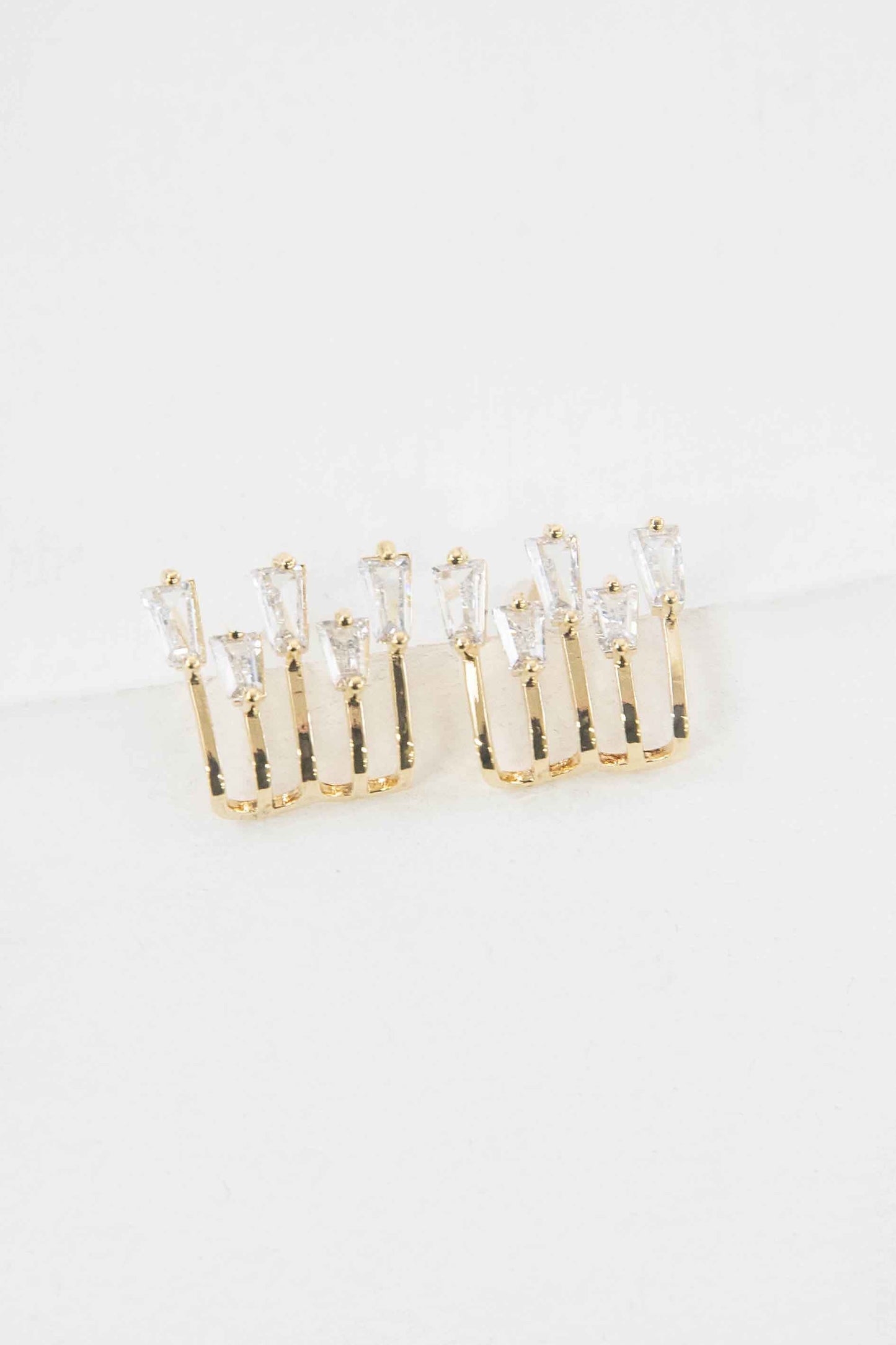 Kalimba Post Earrings | Gold