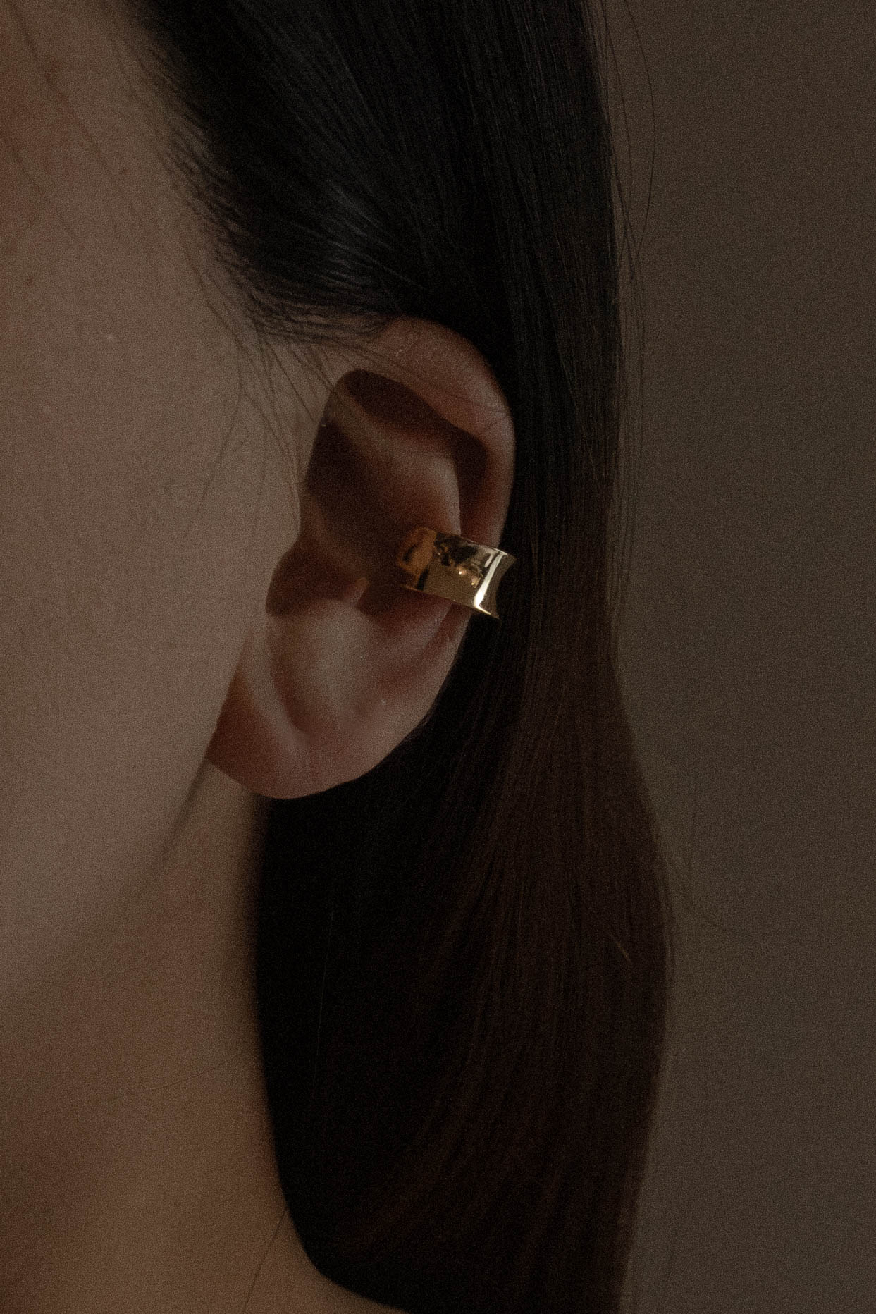 Solid Ear Cuff Earrings | Gold