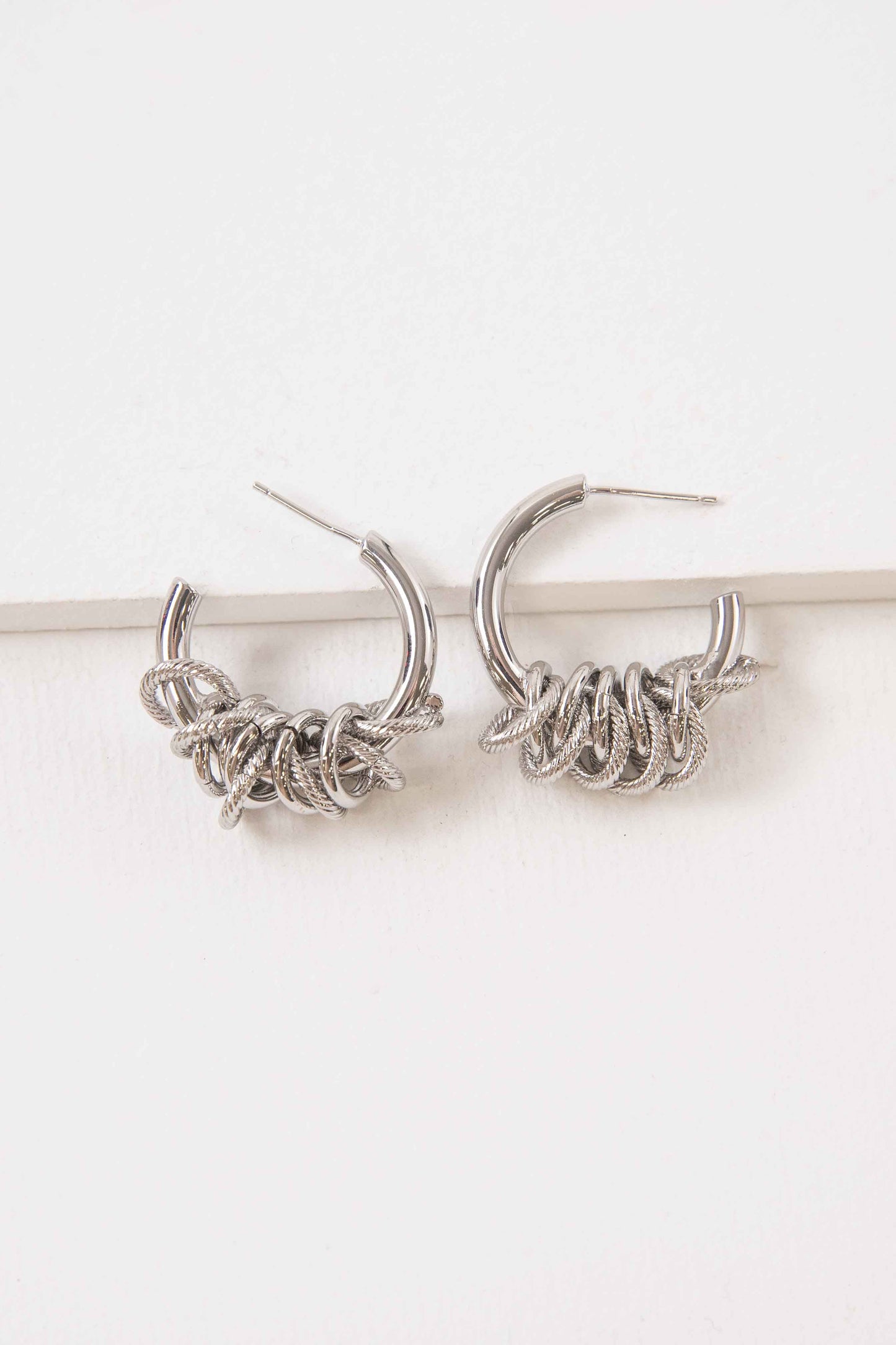 Clank Hoop Earrings