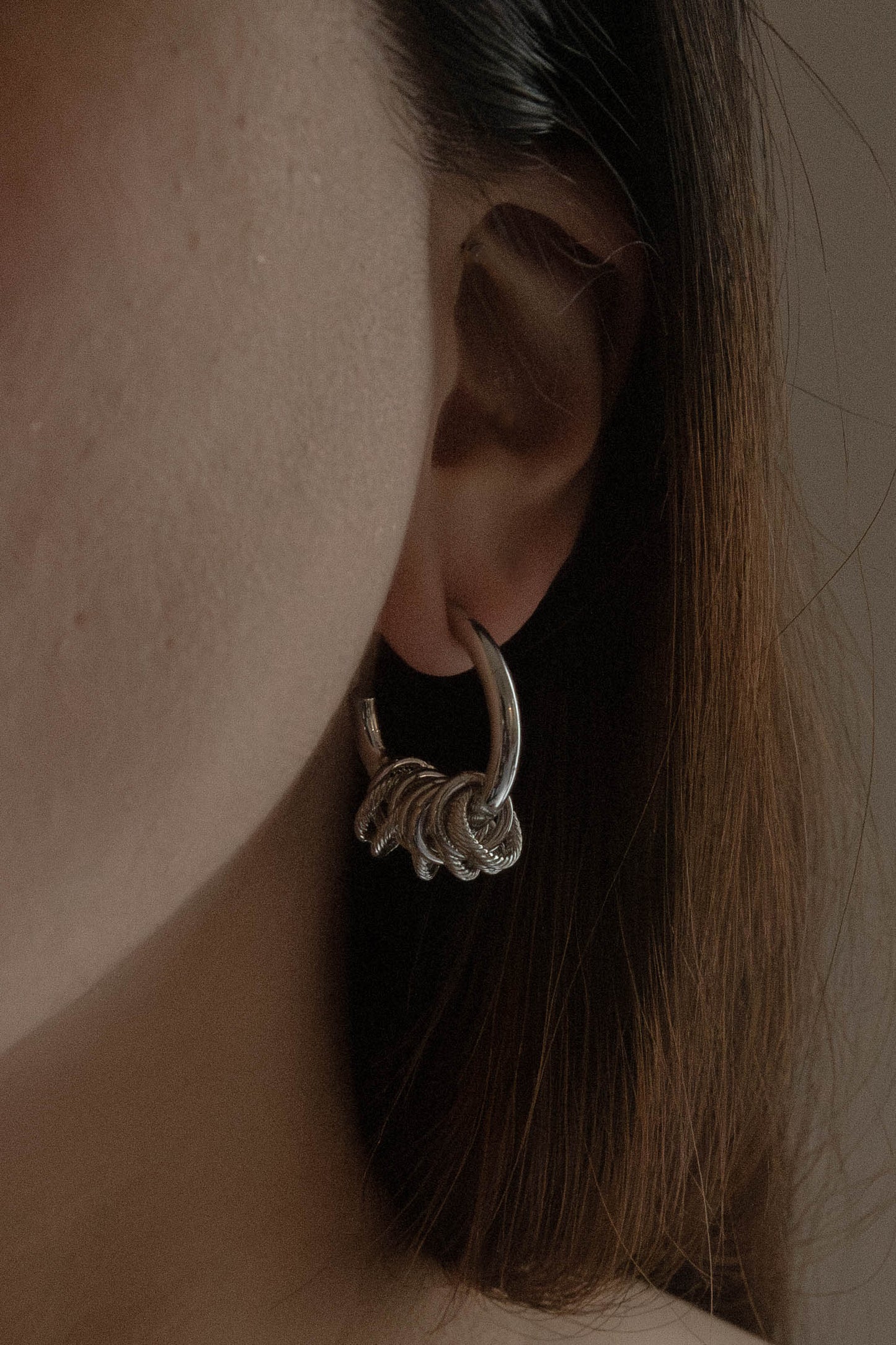 Clank Hoop Earrings