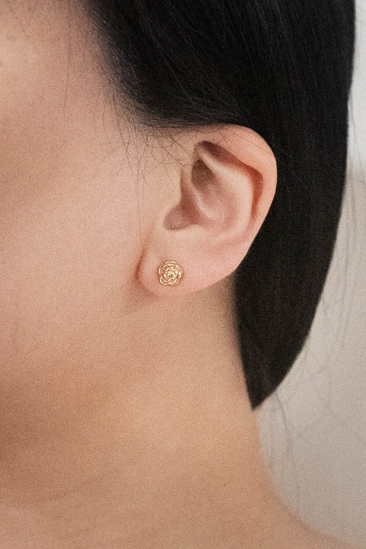 Small Flower Stud Earrings