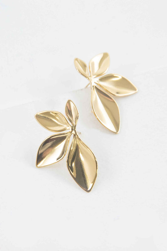 Cascading Petal Post Earrings