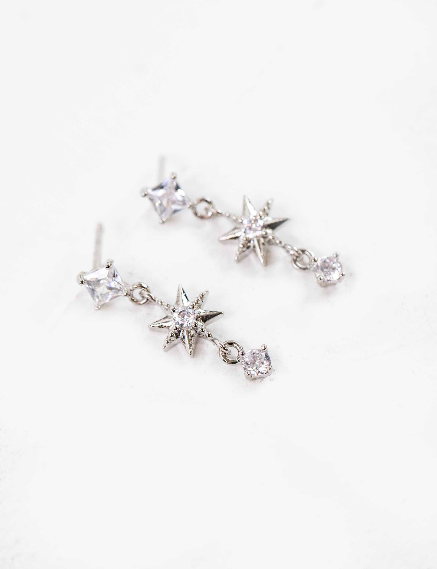 Castor Dangle Earrings | Silver