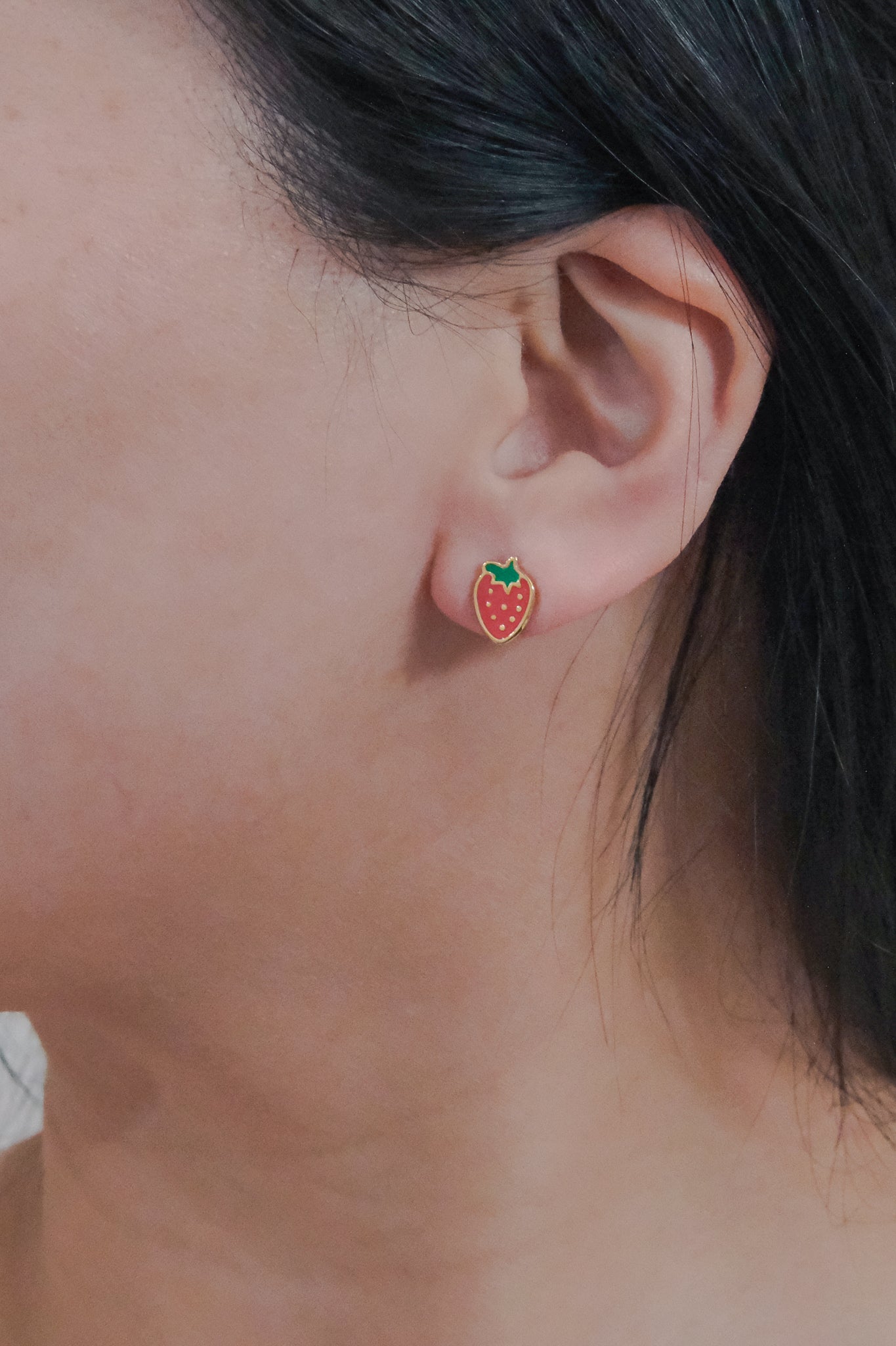 Strawberry Stud Earrings
