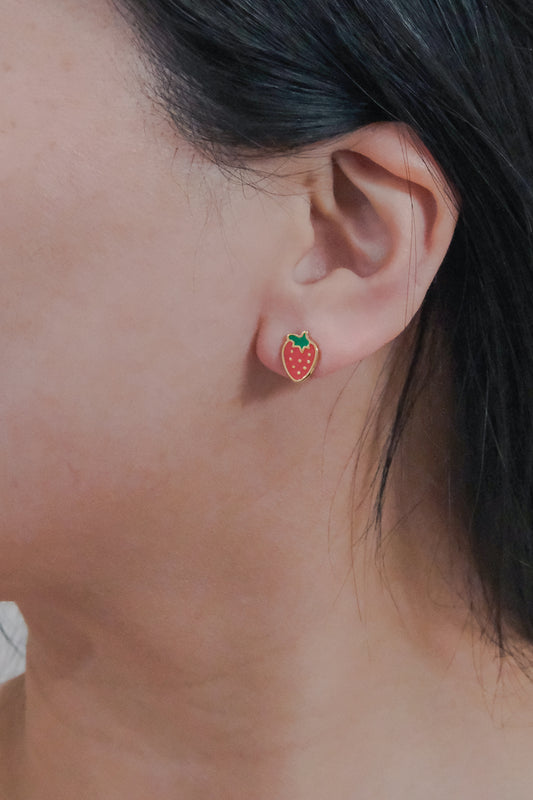 Strawberry Stud Earrings