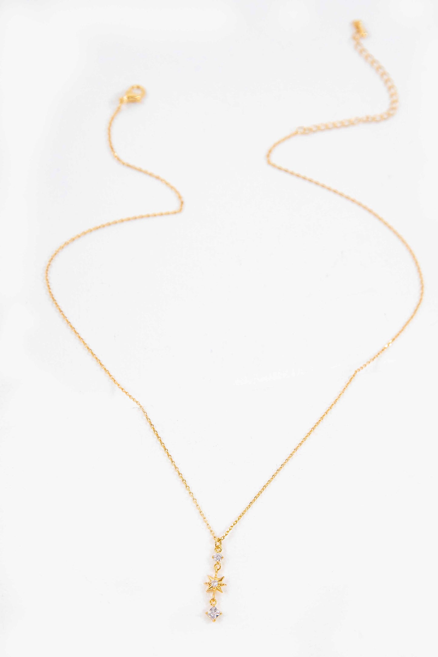 Castor Dangle Necklace | Gold