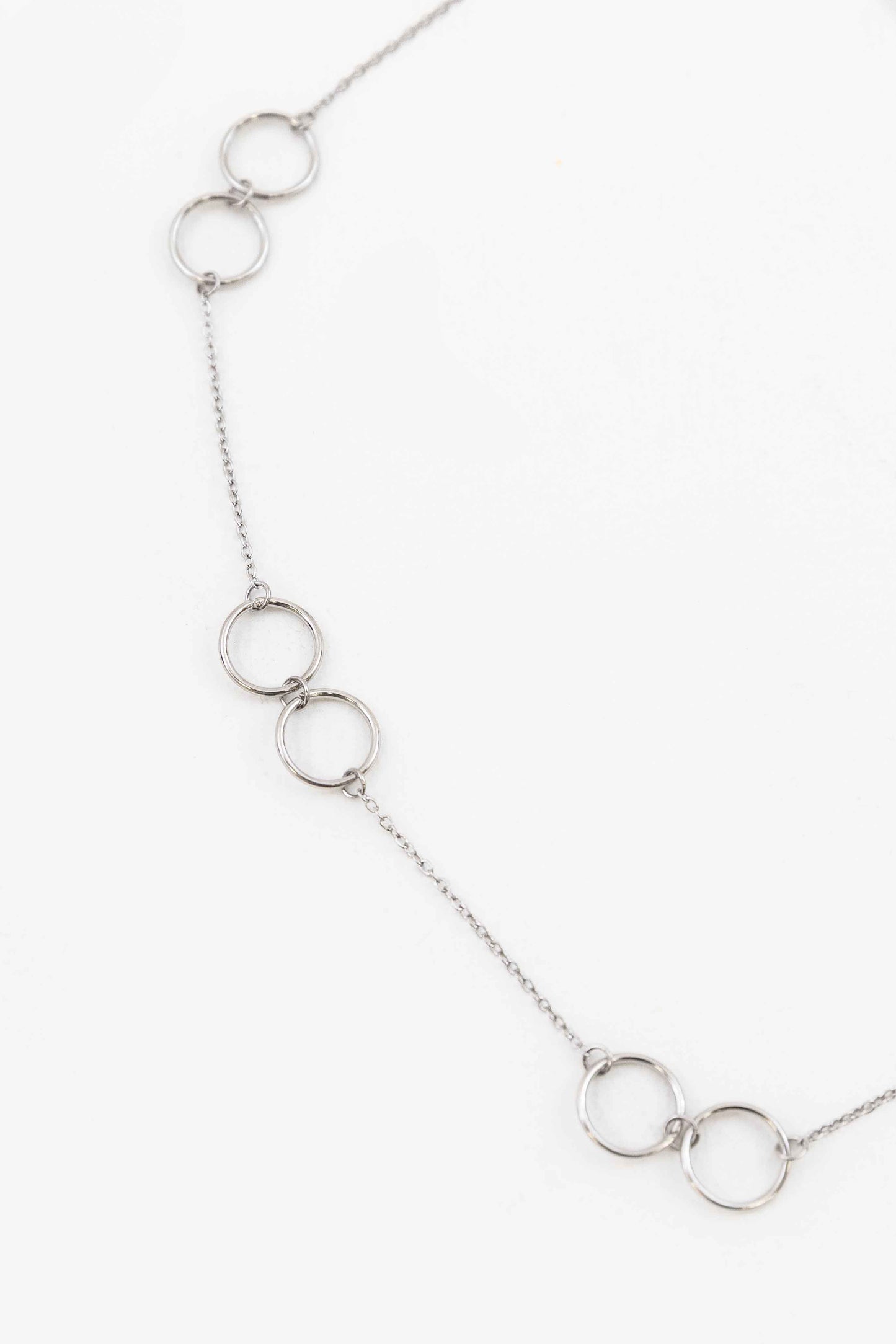 Double Double Necklace | Silver