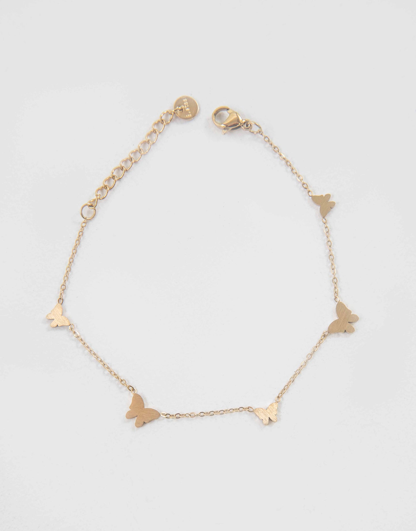 Flutter Linked Charm Bracelet | Gold