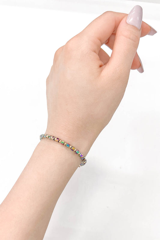 Metallic Bead Bracelet