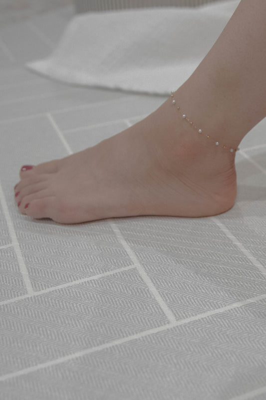 Cala Mini Pearl Anklet