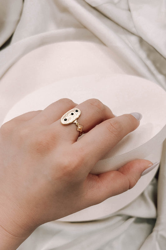 Meso Adjustable Ring | Gold