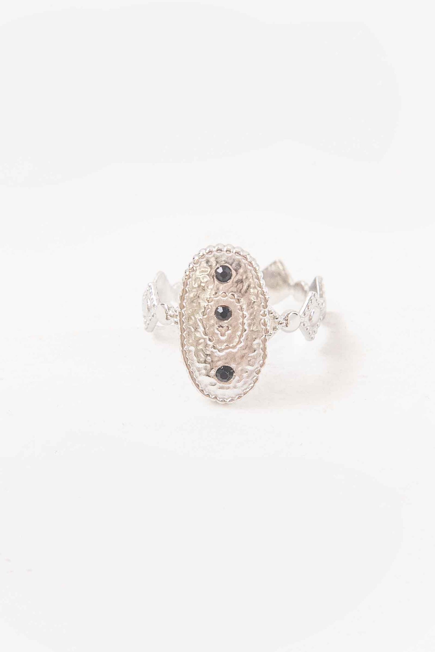 Meso Adjustable Ring | Silver