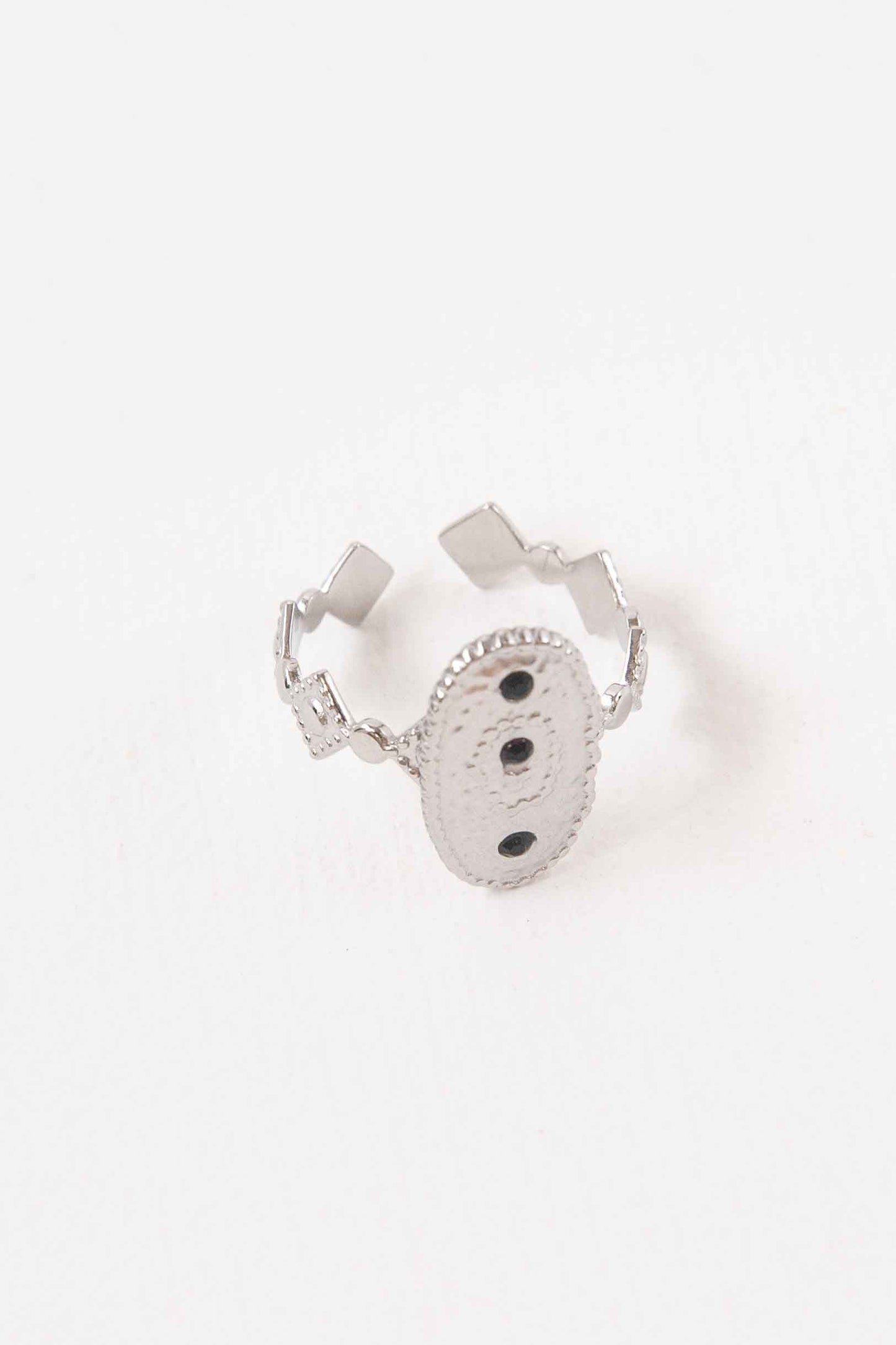 Meso Adjustable Ring | Silver