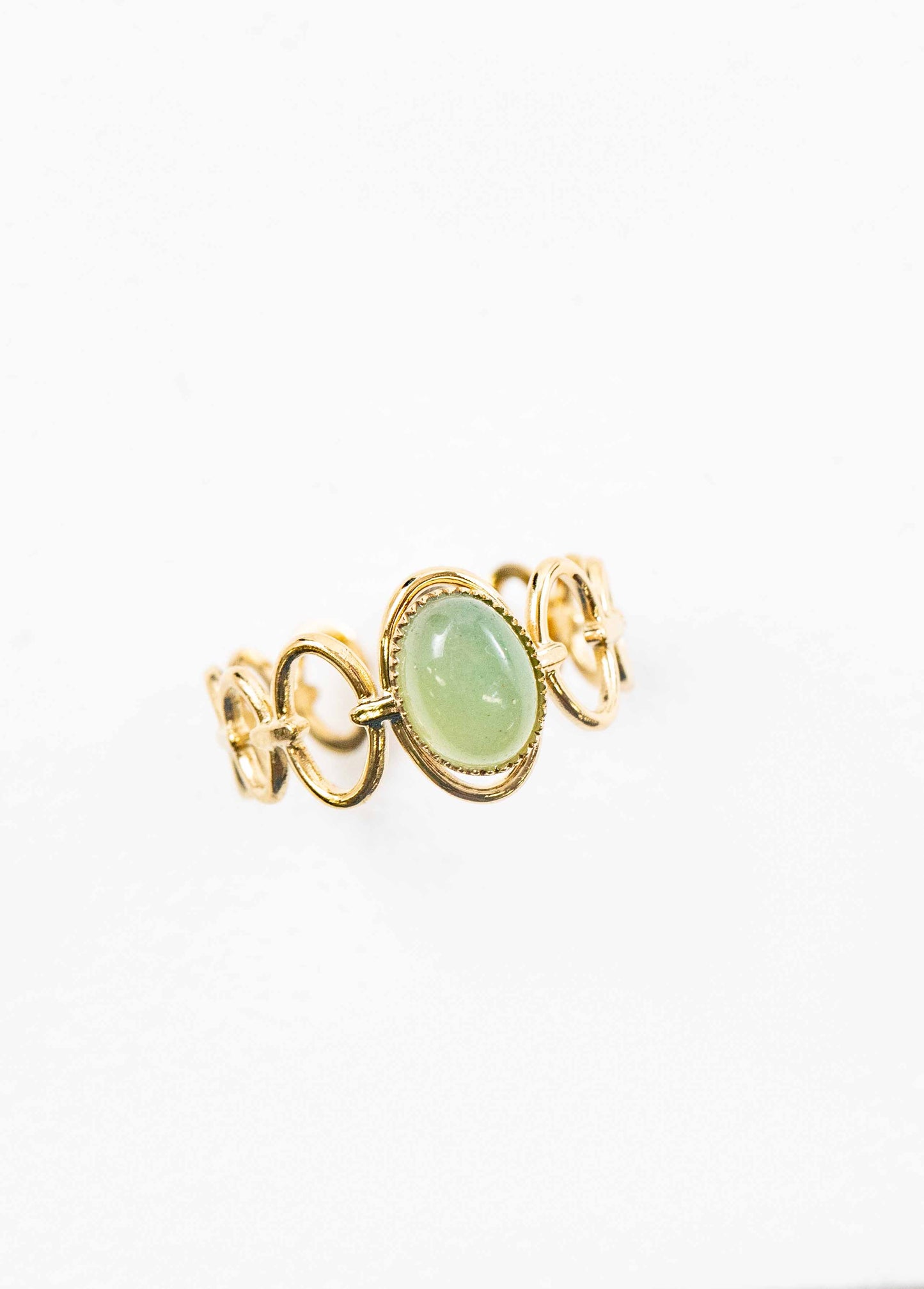 Seafoam Adjustable Ring