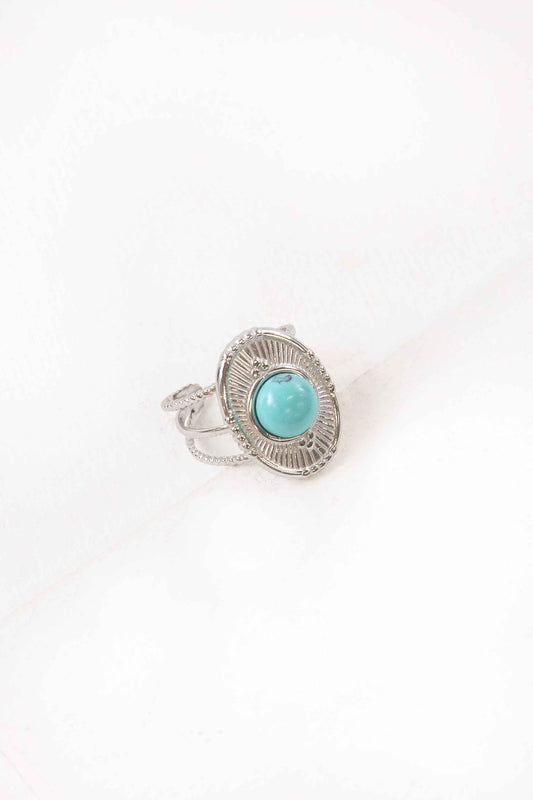 Nata Adjustable Ring | Silver