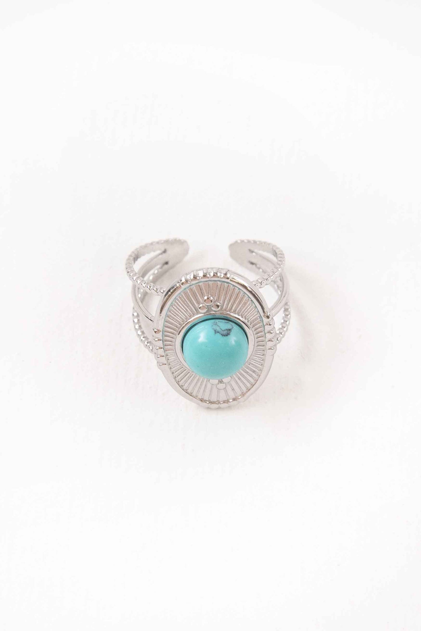 Nata Adjustable Ring | Silver