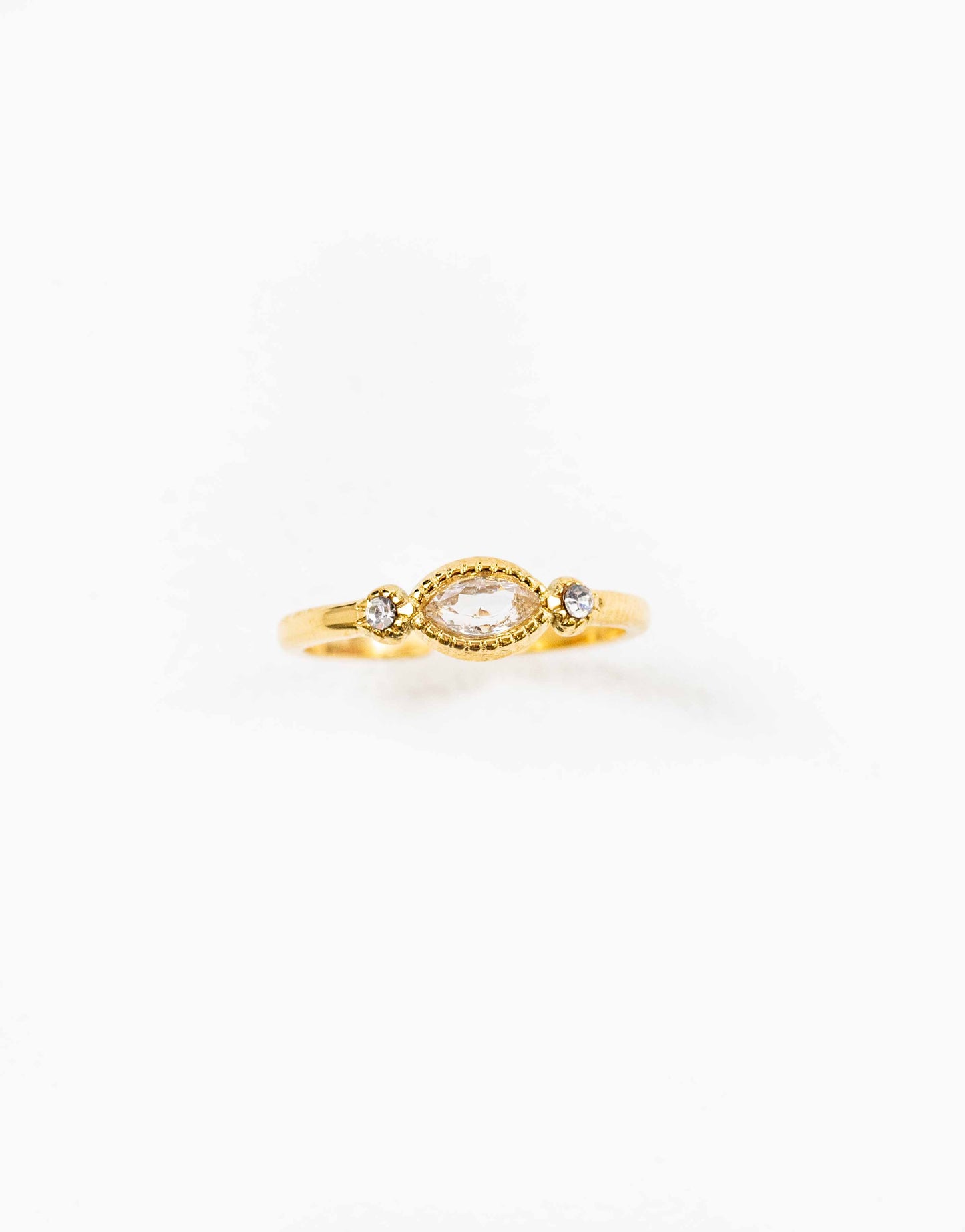 Rene Marquise Adjustable Ring