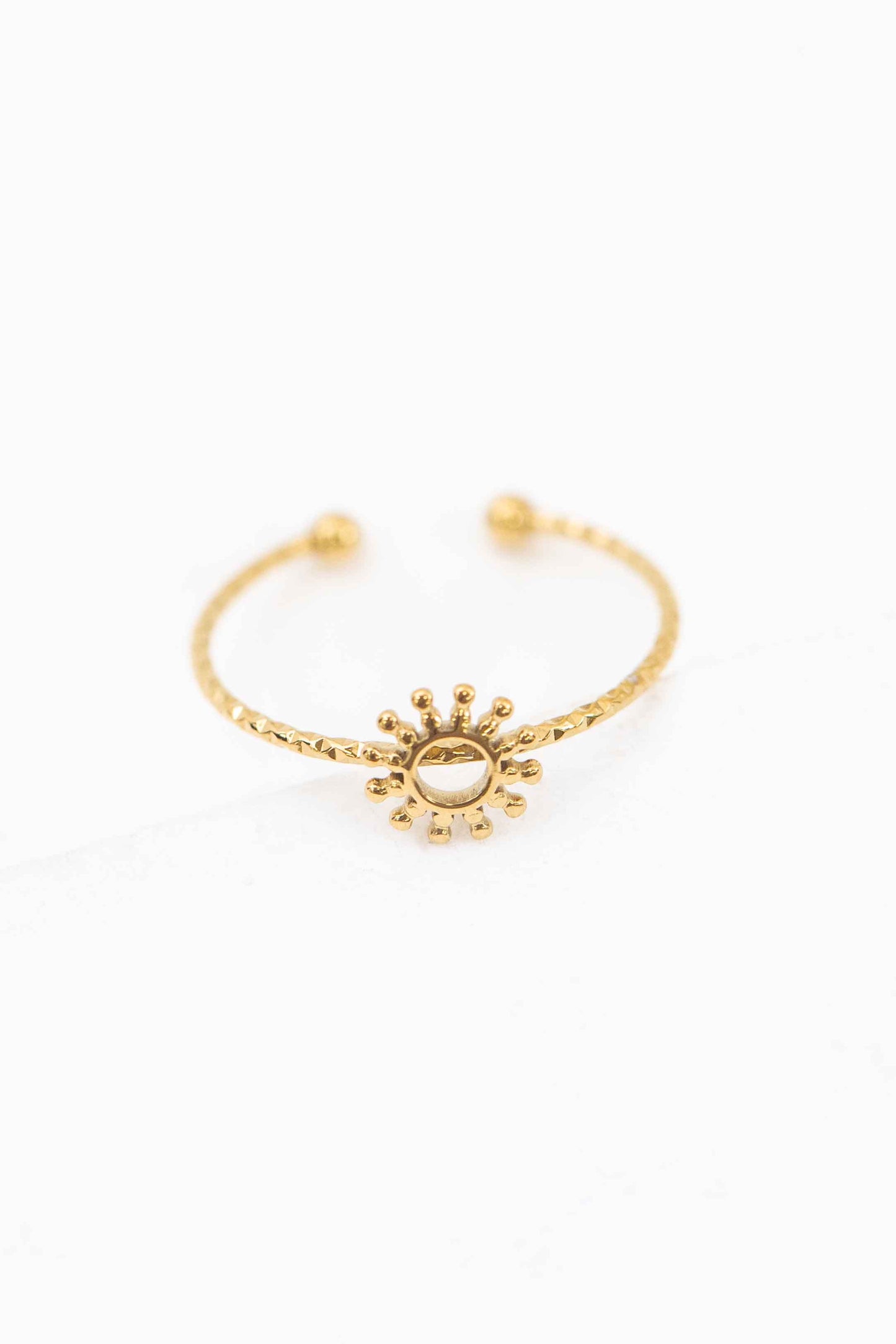 Sol Adjustable Ring | Gold