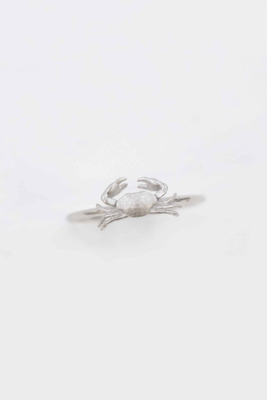 Bay Crab Ring | Silver