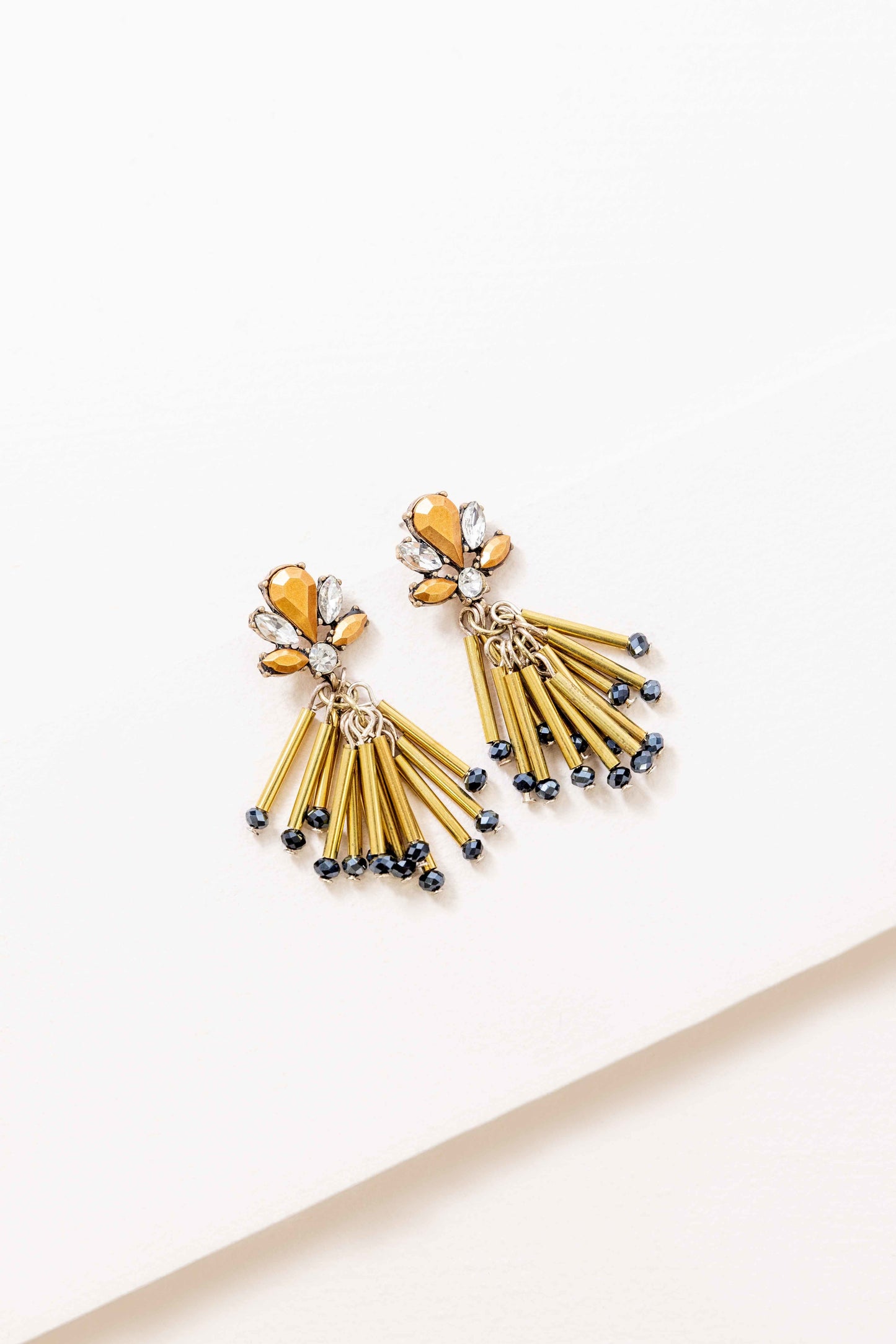 Golden Chime Drop Earrings