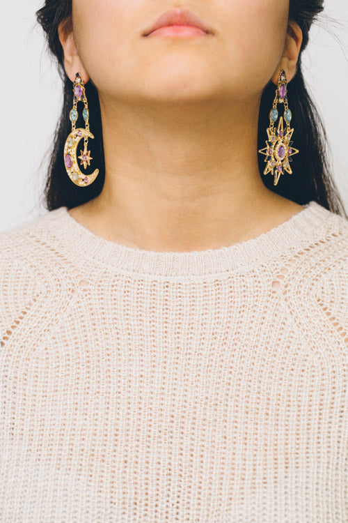 Etoile Lune Earrings