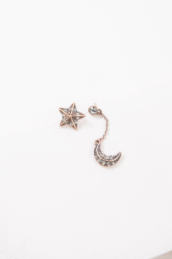 Morning Star Mismatched Earrings
