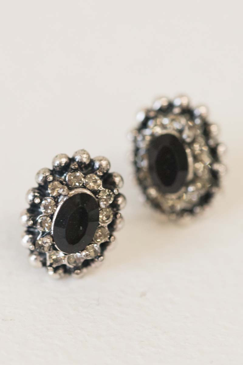 Adela Earrings | Black