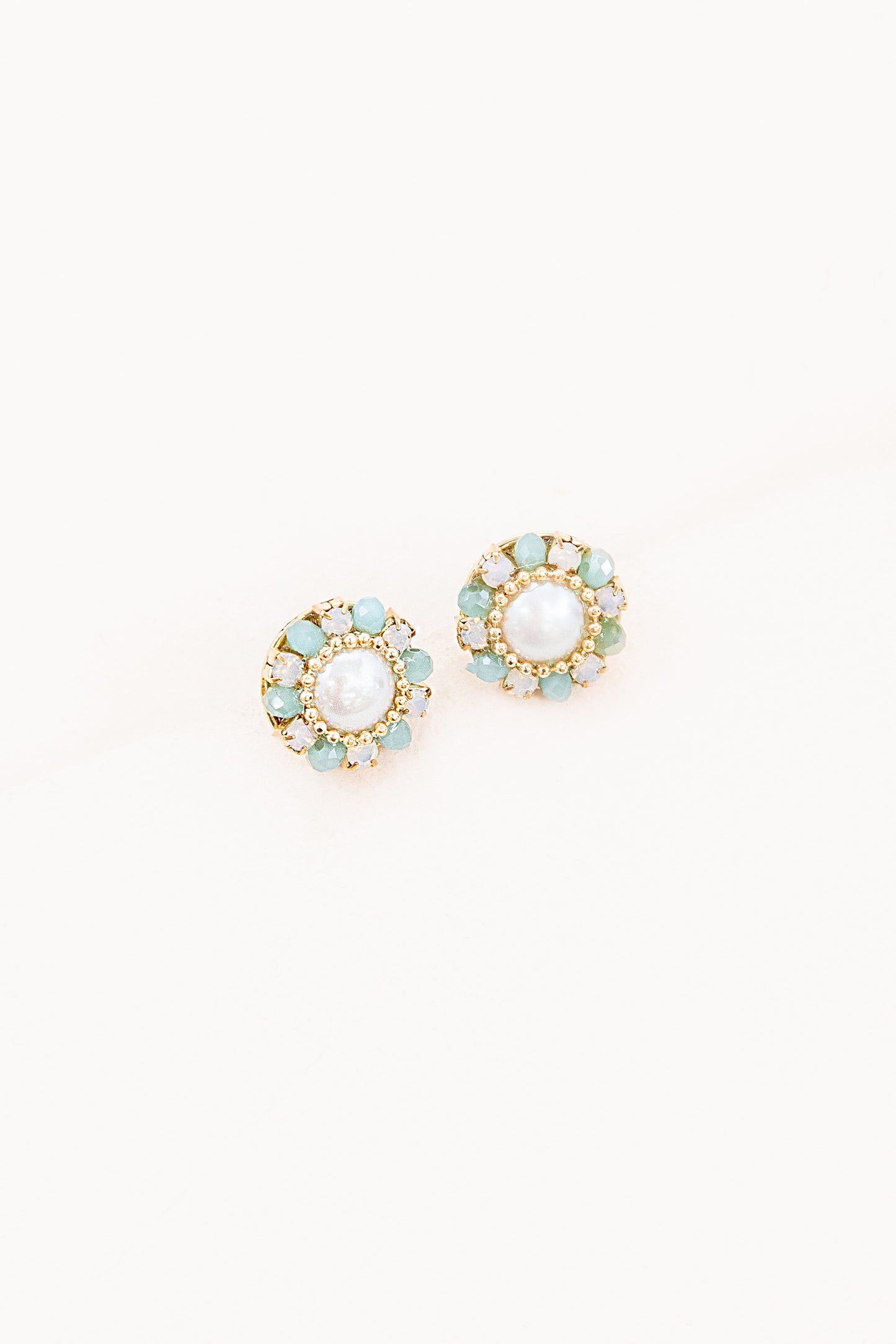 Tillie Stud Earrings | Blue