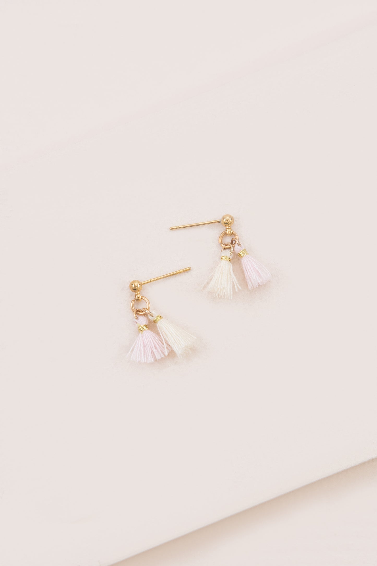 Ulani Tassel Earrings | Pink