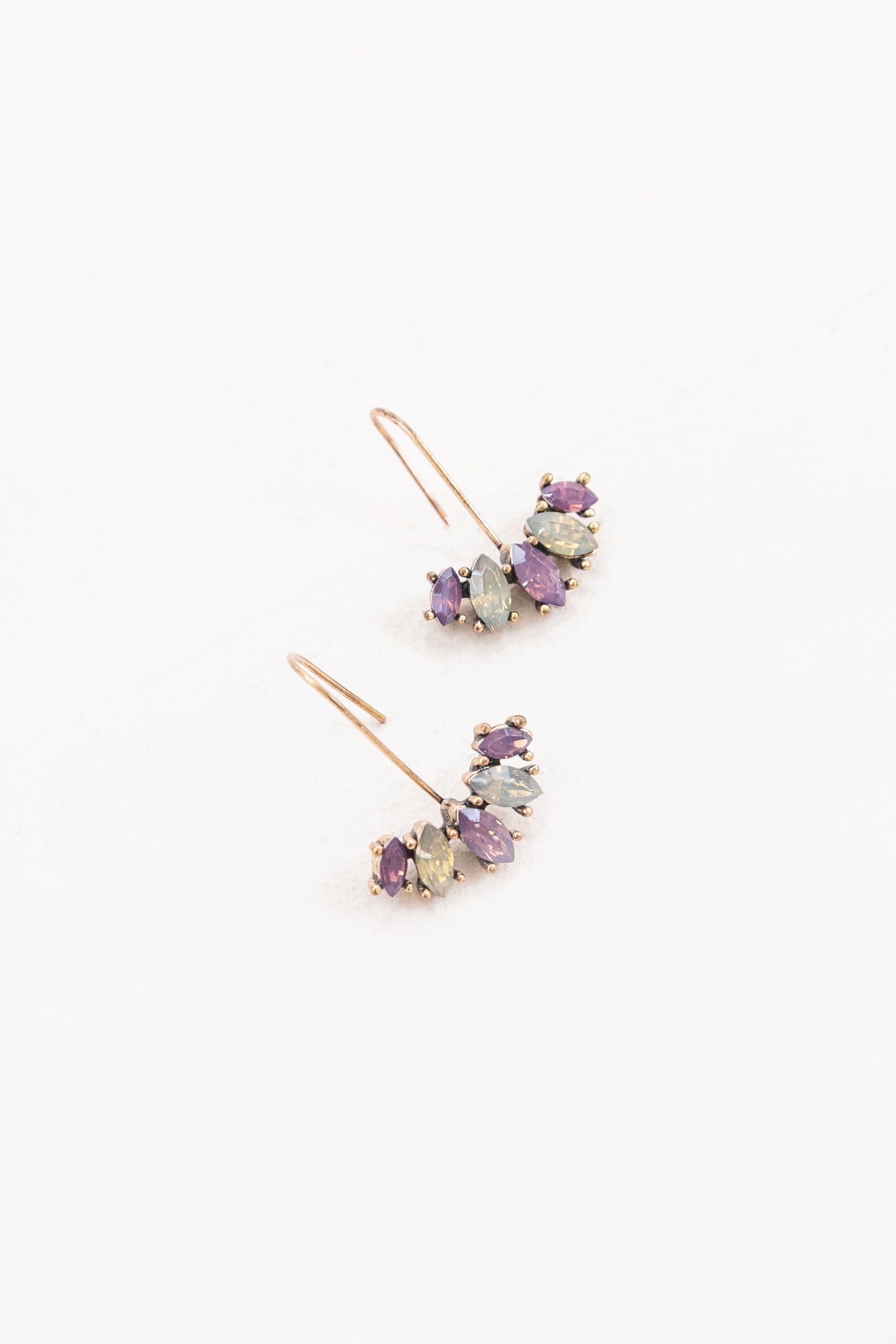 Serein Hook Earrings | Purple