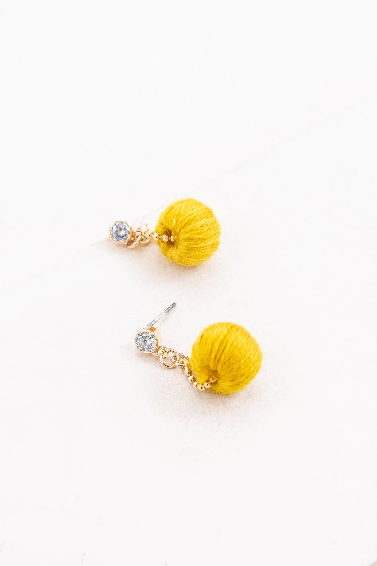 Fiesta Drop Earrings | Yellow