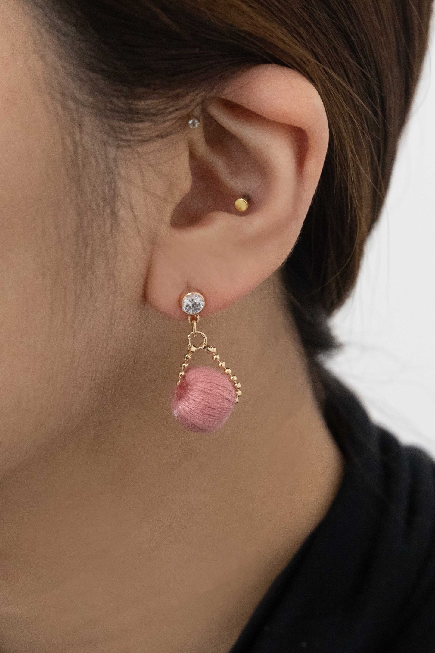 Fiesta Drop Earrings | Pink