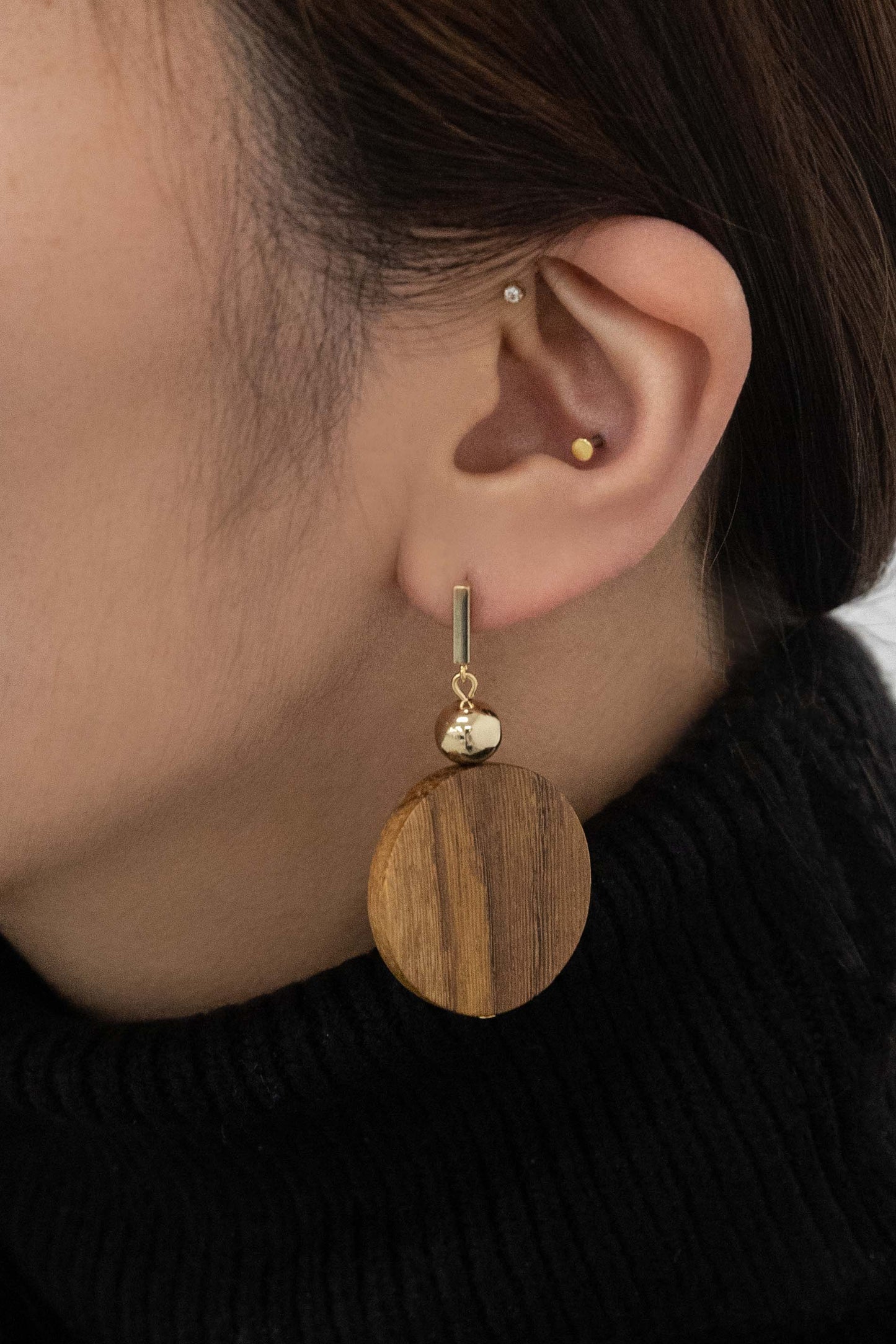 Arlow Wooden Earrings