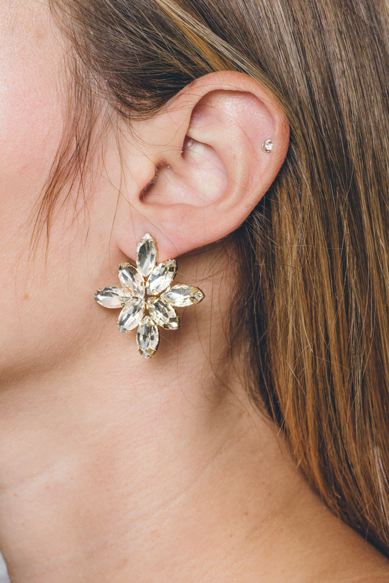 Radiant Starlet Earrings | Crystal