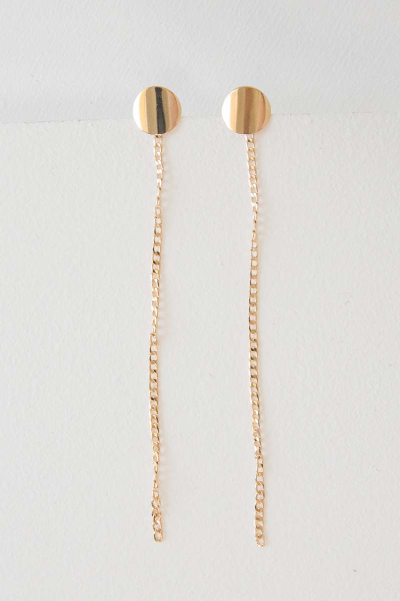 After Party Dangle Earrings | Gold