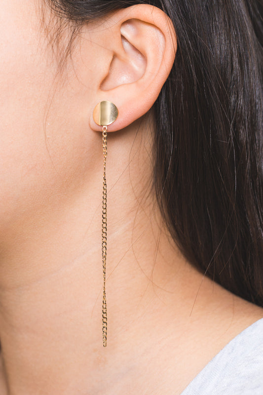 After Party Dangle Earrings | Gold
