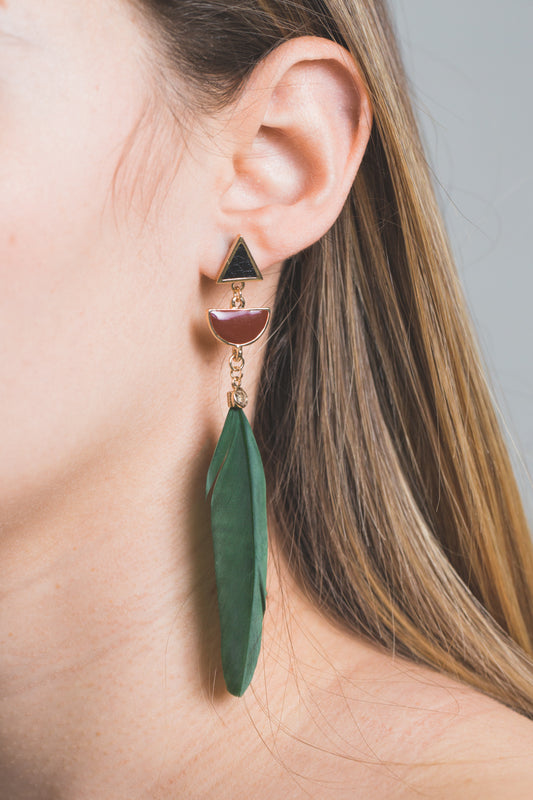 Dreamers Lullaby Earrings | Green