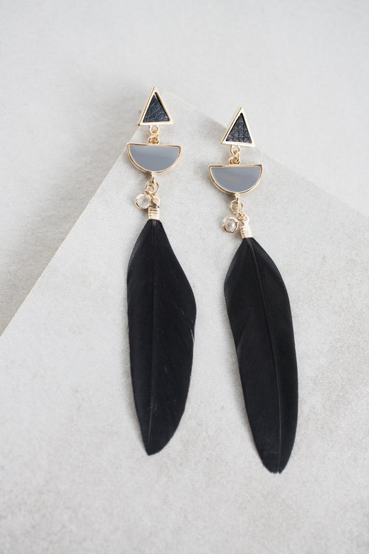 Dreamers Lullaby Earrings | Black