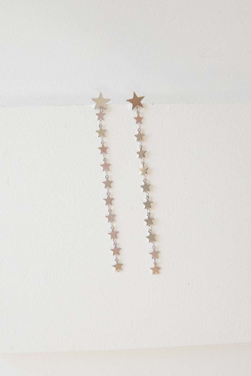 All the Stars Dangle Earrings | Silver
