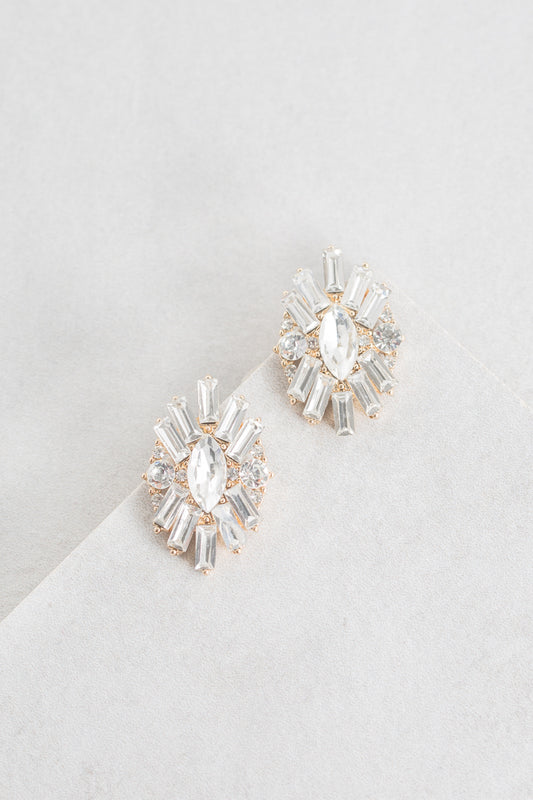 Bright Night Oval Earrings