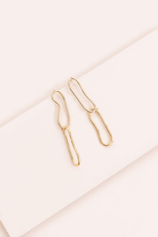 Tag Along Link Earrings