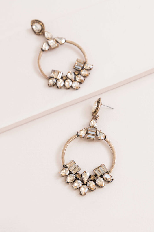 Full of Whims Drop Earrings | Amber