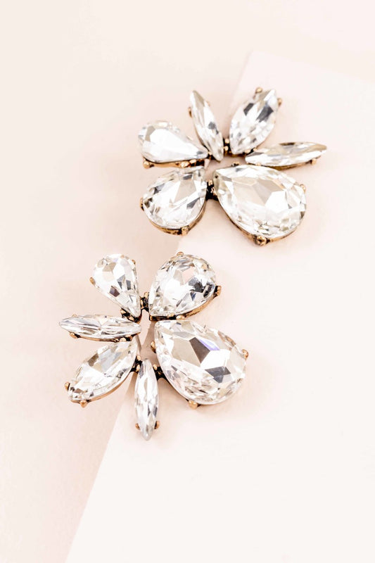 Dare to Dream Shimmer Earrings | Crystal