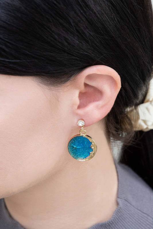 Once in a Blue Moon Earrings