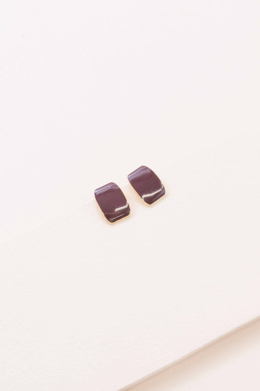 On Occasion Earrings (14K) | Plum